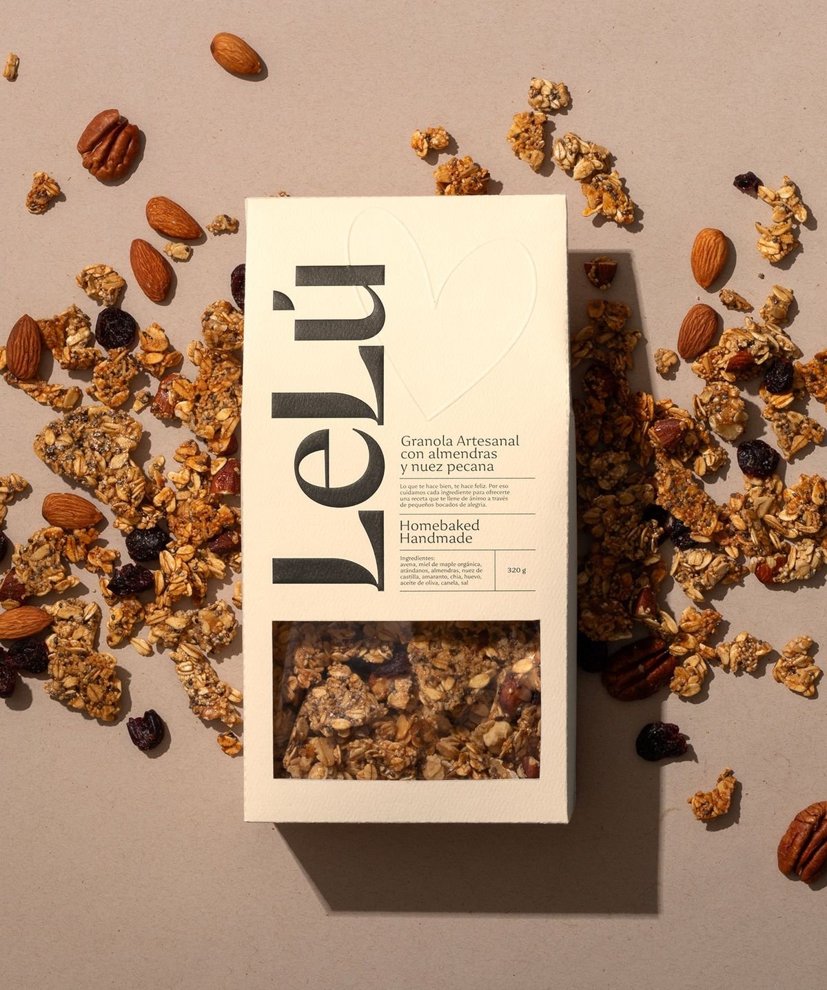 Producto de alimentación en contexto lifestyle